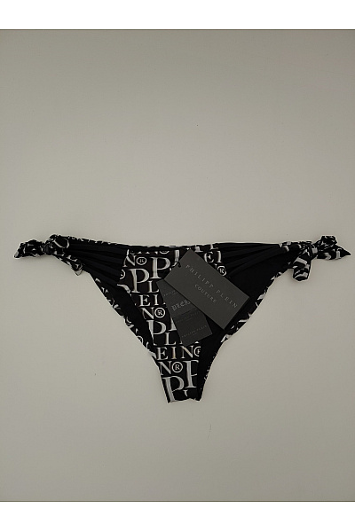 Philipp Plein Černobílé bikiny spodní díl na zavazování Velikost S | Philipp Plein | obrázek 2
