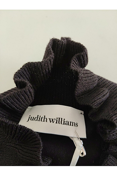 Judith Williams Černý dámský pulovr se stojáčkem a perličkami Vel. DE 52 | Judith Williams | obrázek 4