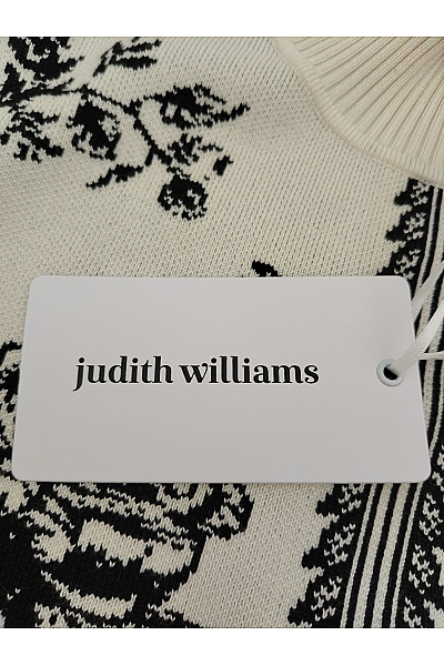 Judith Williams Béžový vzorovaný pulovr s balonovými rukávy Velikost EU 38 | Judith Williams | obrázek 6