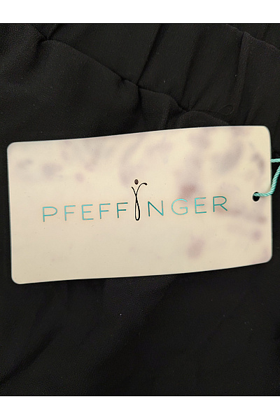 PFEFFINGER Černé letní kalhoty s krajkou Velikost DE 24 | PFEFFINGER | obrázek 3
