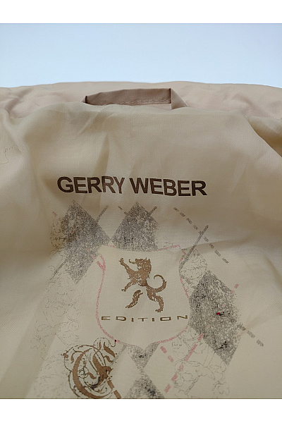 GERRY WEBER Béžová prošívaná přechodná bunda Vel. DE 48 | GERRY WEBER | obrázek 8
