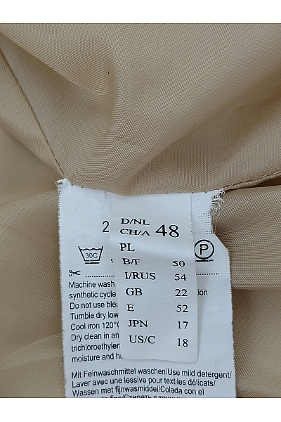 GERRY WEBER Béžová prošívaná přechodná bunda Vel. DE 48 | GERRY WEBER | obrázek 9