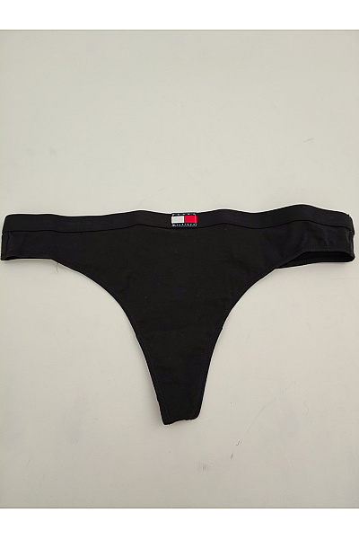 TOMMY HILFIGER Černé Dámské Tanga Vel. L