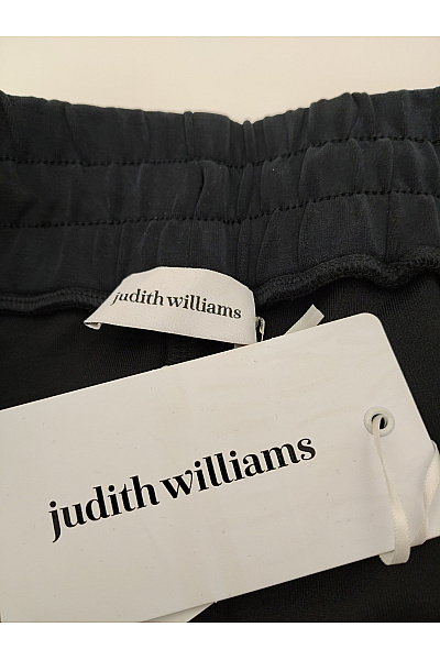 Judith Williams Černé široké modalové kalhoty s vysokým pasem Vel. DE 40 | Judith Williams | obrázek 3