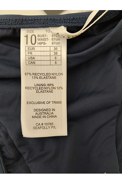 Seafolly Modré brazilské spodní díl plavek Vel. FR 38 | Seafolly | obrázek 5