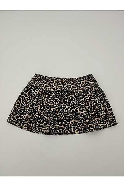 MAISON SCOTCH Dámská Mini Sukně Leopardí Vzor Vel. US 2