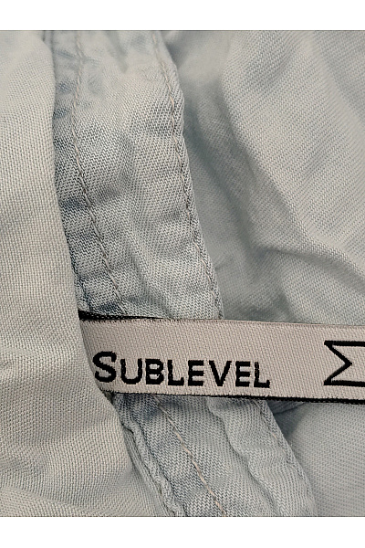 Sublevel Modré lyocellové šaty vrstvené volné letní Vel. M | Sublevel | obrázek 6