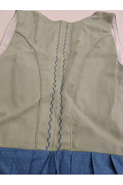 Hammerschmid Bavlněné dirndl šaty midi puntíkované retro Vel. DE 34 | Hammerschmid | obrázek 6