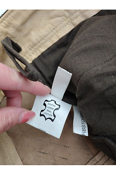 Wiesnkonig Pánské kožené kraťasy vintage retro hnědé Vel. DE 50 | Wiesnkonig | obrázek 7