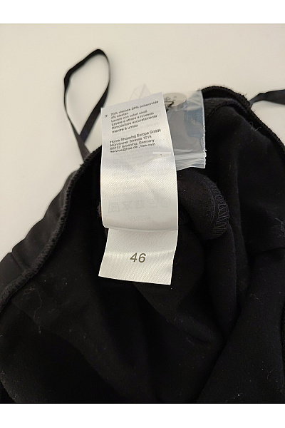 HELENA VERA Dámské černé elegantní společenské kalhoty rovné Vel. IT 46 | HELENA VERA | obrázek 6