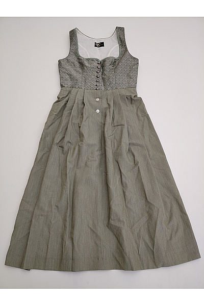 Trachten Deiser Khaki dirndl šaty midi propínací elegantní Vel. DE 36 | Trachten Deiser | obrázek 2