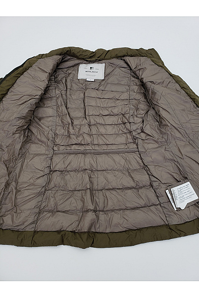 Woolrich Dámská khaki prošívaná přechodná bunda se zipem Vel. S | Woolrich | obrázek 5