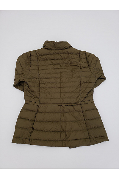 Woolrich Dámská khaki prošívaná přechodná bunda se zipem Vel. S | Woolrich | obrázek 9