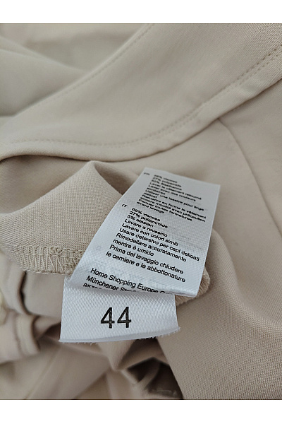 Alfredo Pauly Béžové elegantní společenské kalhoty s puky Vel. IT 44 | Alfredo Pauly | obrázek 6
