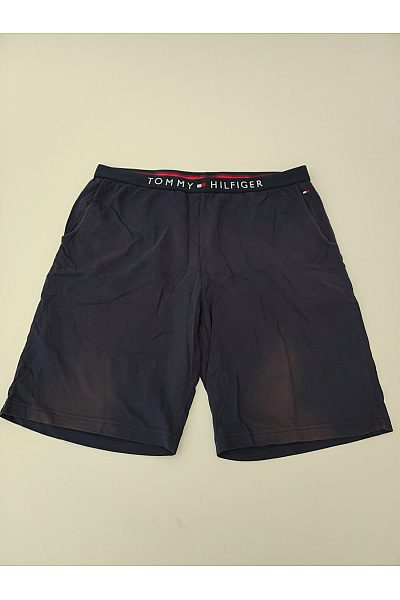 TOMMY HILFIGER Pánské Bavlněné Teplákové Kraťasy S Kapsami Velikost XL