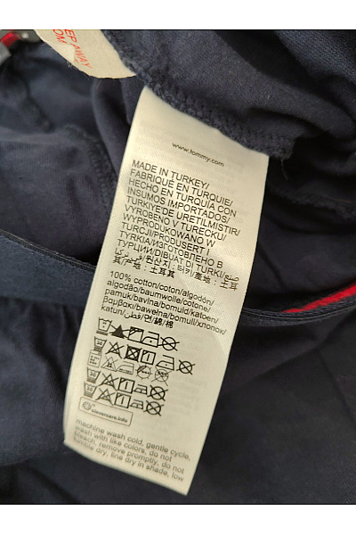 TOMMY HILFIGER Pánské bavlněné teplákové kraťasy s kapsami Velikost XL | TOMMY HILFIGER | obrázek 8