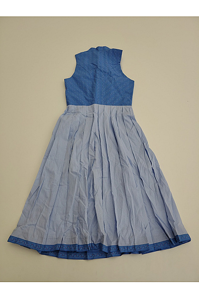 Hammerschmid Modré bavlněné midi šaty dirndl Vel. DE 36 | Hammerschmid | obrázek 6