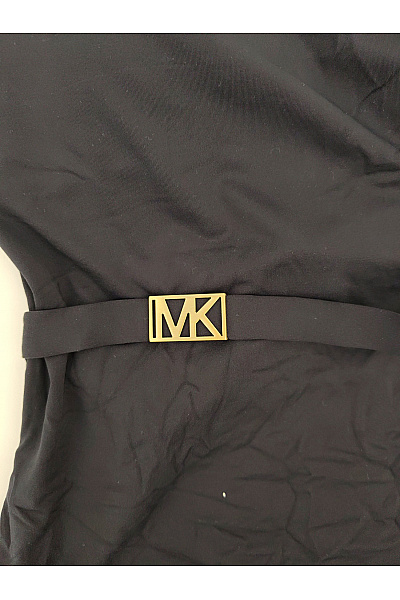 MICHAEL KORS Černé jednodílné asymetrické plavky s páskem Vel. US 8 | MICHAEL KORS | obrázek 3