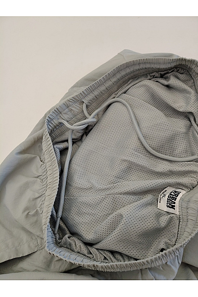 URBAN CLASSICS Šedé sportovní tepláky s gumou v pase a na nohavicích Vel. XL | URBAN CLASSICS | obrázek 5