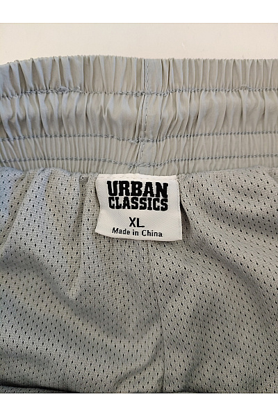 URBAN CLASSICS Šedé sportovní tepláky s gumou v pase a na nohavicích Vel. XL | URBAN CLASSICS | obrázek 7