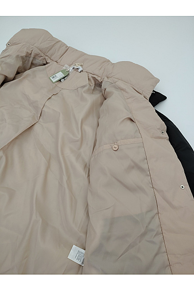 C'est tout Černá prošívaná puffer bunda oversize Velikost DE 42 | C'est tout | obrázek 7
