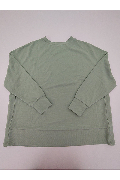 Jana Ina Dámská khaki mikina oversized crewneck bez potisku Velikost EU 44 | Jana Ina | obrázek 8