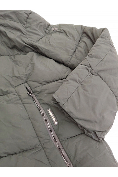Khujo Dámská dlouhá prošívaná zimní bunda s kapucí khaki Velikost XL | Khujo | obrázek 5