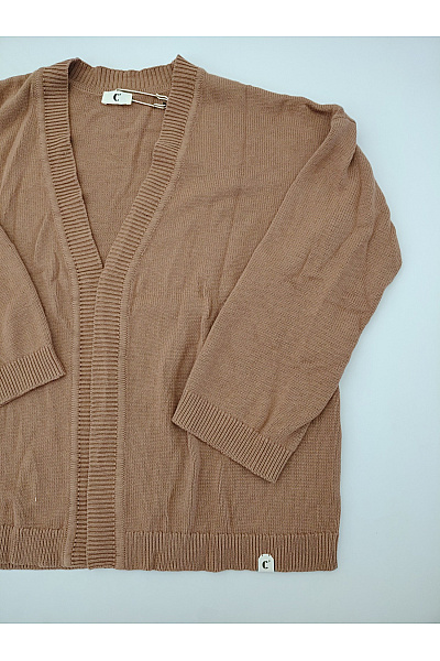 C&A Dámský bavlněný komplet hnědý oversized Vel. DE 38 | C&A | obrázek 4