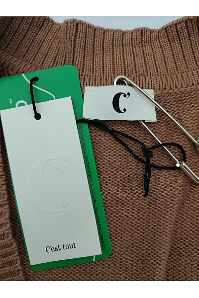 C&A Dámský bavlněný komplet hnědý oversized Vel. DE 38 | C&A | obrázek 6