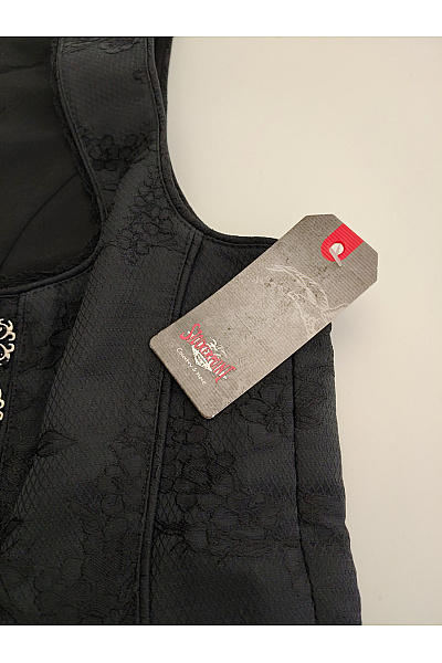 Stockerpoint Černé dlouhé maxi šaty dirndl korzetové elegantní Vel. DE 42 | Stockerpoint | obrázek 5