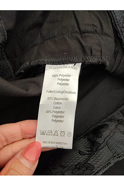 Stockerpoint Černé dlouhé maxi šaty dirndl korzetové elegantní Vel. DE 42 | Stockerpoint | obrázek 9