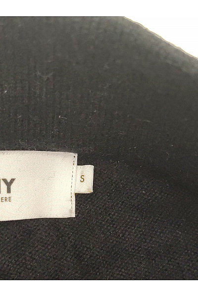 NOTSHY Černé pletené široké kalhoty na zavazování Velikost S | NOTSHY | obrázek 7
