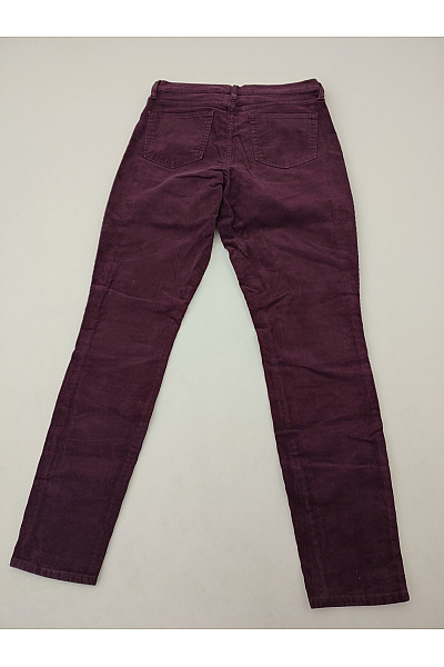 Gap Fialové manšestrové skinny kalhoty s vysokým pasem Velikost US 8/29R | Gap | obrázek 3