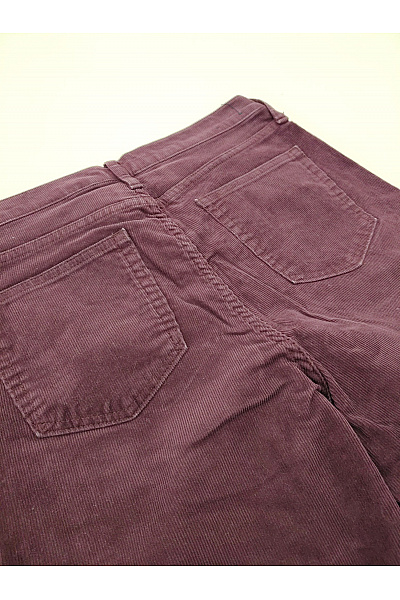 Gap Fialové manšestrové skinny kalhoty s vysokým pasem Velikost US 8/29R | Gap | obrázek 4
