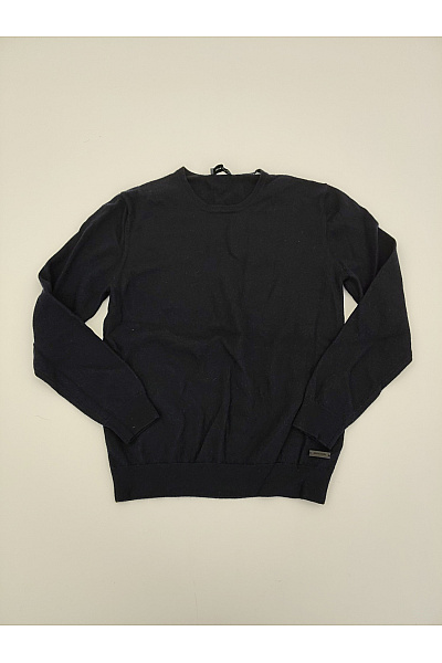 PIERRE CARDIN Černý vlněný pulovr merino basic Velikost XS | PIERRE CARDIN | obrázek 2