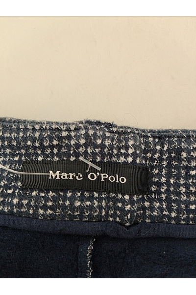 Marc O´Polo Černobílé bavlněné kalhoty s kapsami a lampasem Velikost EU 36 | Marc O´Polo | obrázek 5