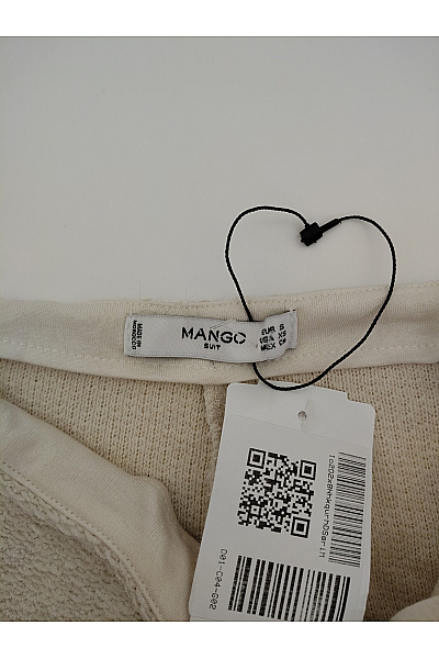 MANGO Béžová zavinovací midi sukně elegantní pouzdrová Vel. EU S | MANGO | obrázek 7