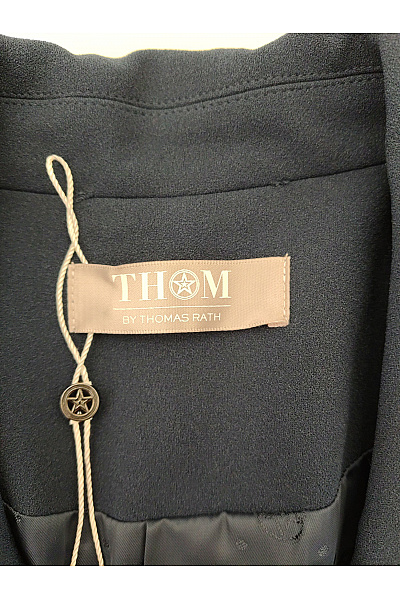 THOM By Thomas Rath Černé elegantní business blejzr s jedním knoflíkem Velikost EU 42 | THOM By Thomas Rath | obrázek 6