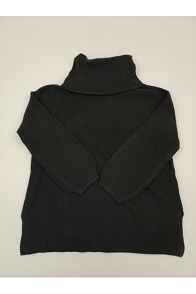 VERO MODA Černý dámský pletený rolák oversized Vel. S | VERO MODA | obrázek 2