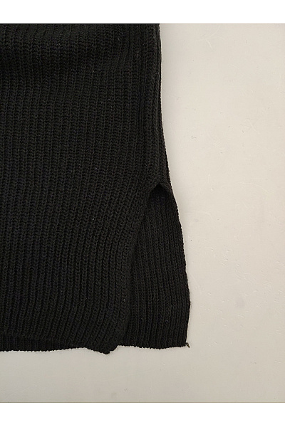 VERO MODA Černý dámský pletený rolák oversized Vel. S | VERO MODA | obrázek 4