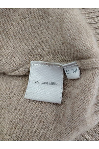 MAX TONSO CASHMERE Dámský kašmírový pulovr se stojáčkem oversized Velikost S/M | MAX TONSO CASHMERE | obrázek 4