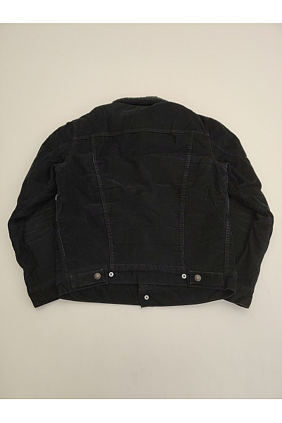 LEVIS Černá manšestrová bunda s beránkem zateplená podzimní Vel. US S | LEVIS | obrázek 6