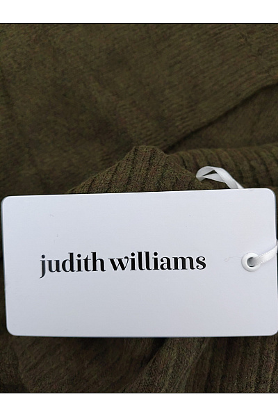 Judith Williams Dámský khaki rolák oversized pletený pulovr Velikost DE 46 | Judith Williams | obrázek 5