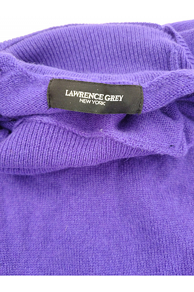LAWRENCE GREY Fialový dámský pletený rolák s dlouhým rukávem Velikost L | LAWRENCE GREY | obrázek 4