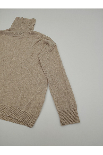 LAWRENCE GREY Dámský béžový kašmírový rolák oversized Velikost EU 38 | LAWRENCE GREY | obrázek 3