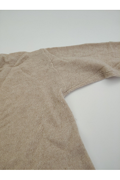 LAWRENCE GREY Dámský béžový kašmírový rolák oversized Velikost EU 38 | LAWRENCE GREY | obrázek 6
