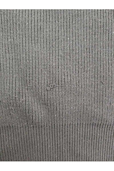 7 for all mankind Černý pletený žebrovaný pulovr basic Vel. S | 7 for all mankind | obrázek 2