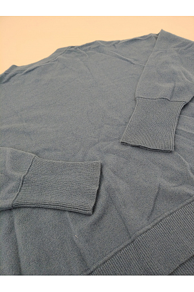 s.OLIVER Modrý kašmírový pulovr se stojáčkem oversized Vel. M | s.OLIVER | obrázek 3