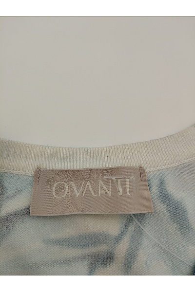 OVANTI Dámský vzorovaný kardigan na knoflíky jarní Vel. EU 48 | OVANTI | obrázek 3