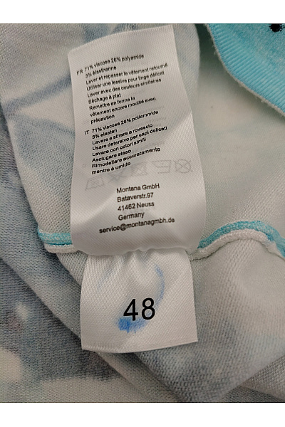OVANTI Dámský vzorovaný kardigan na knoflíky jarní Vel. EU 48 | OVANTI | obrázek 5